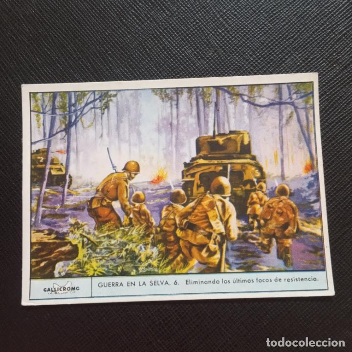 Collectable Antique Stickers: GUERRA EN LA SELVA GALLICROMO CROMO GALLINA BLANCA - SIN PEGAR - CC7 - SB2 - 6