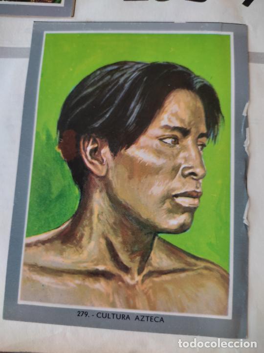 Coleccionismo Cromos antiguos: CULTURA AZTECA 279 VIDA COLOR 2 1968 RECUPERADO VENTANILLA TAMA&Ntilde;O GRANDE