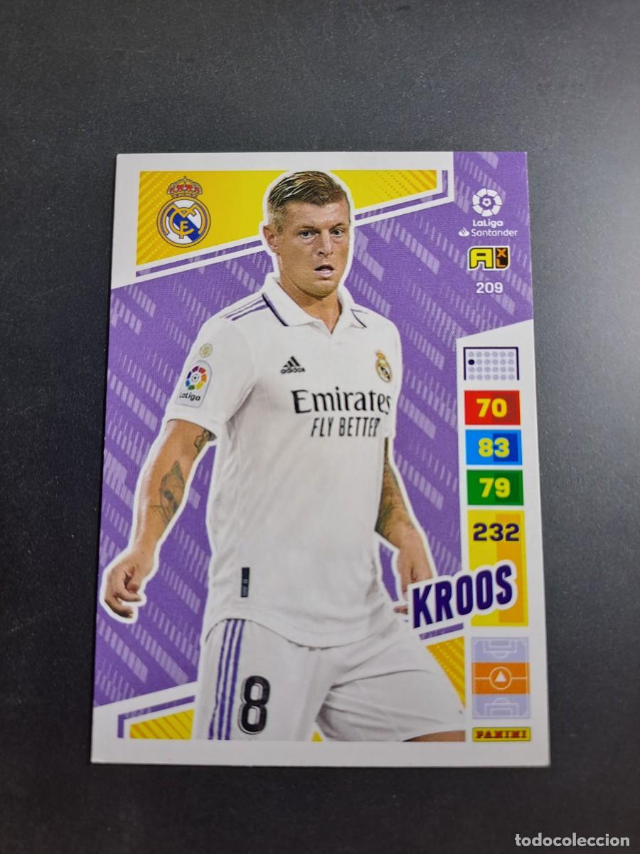 Coleccionismo Cromos antiguos: ADRENALYN XL KROOS 209 REAL MADRID CROMO LIGA 22 23 TEMP 2022 2023 PANINI