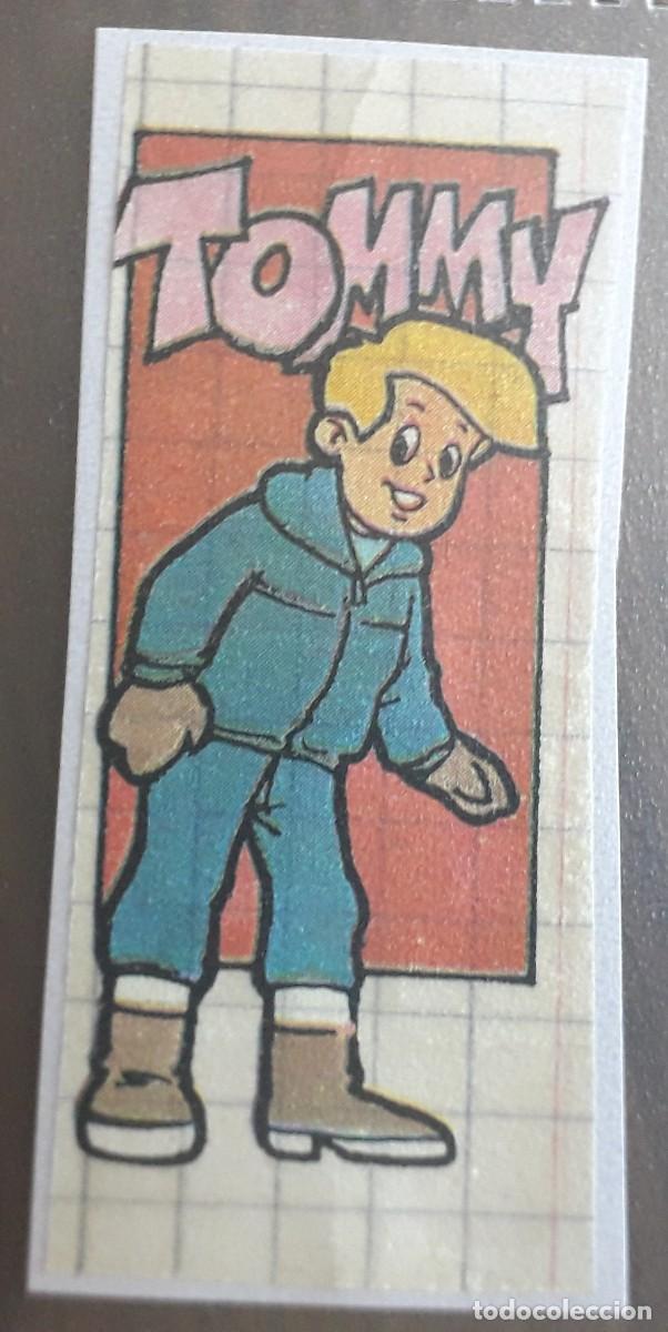 Coleccionismo cromos antiguos: cromo calcoman&iacute;a de chicle Bubble gum, Tommy. - Foto 1