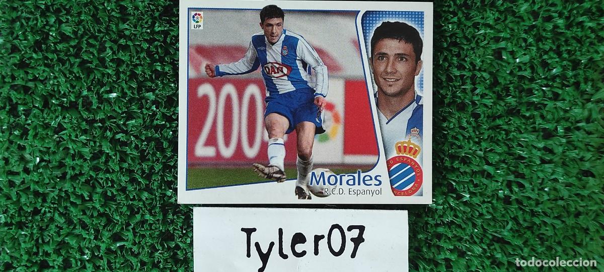 Coleccionismo cromos antiguos: MORALES ESPANYOL LIGA ESTE 04-05 - Foto 1