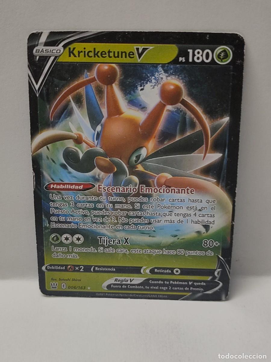 kricketune pokemon card value Amazon.com: Kricketune V TG12/TG30- Silver Tempest - Trainer Gallery main image 0