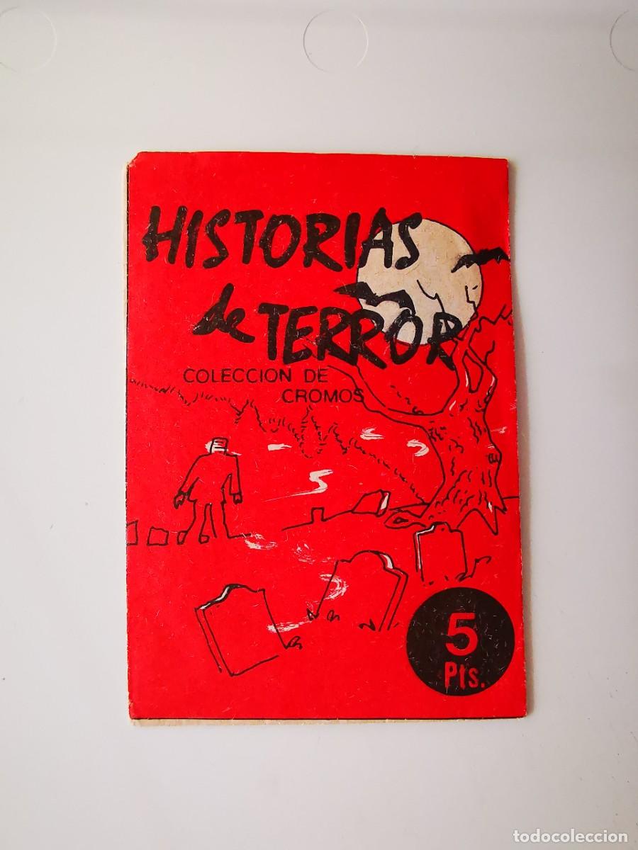 Coleccionismo cromos antiguos: SOBRE PAQUETE DE CROMOS PRECINTADO MONSTRUOS EDIVERSA HISTORIAS DE TERROR UNOPENED WRAPPER