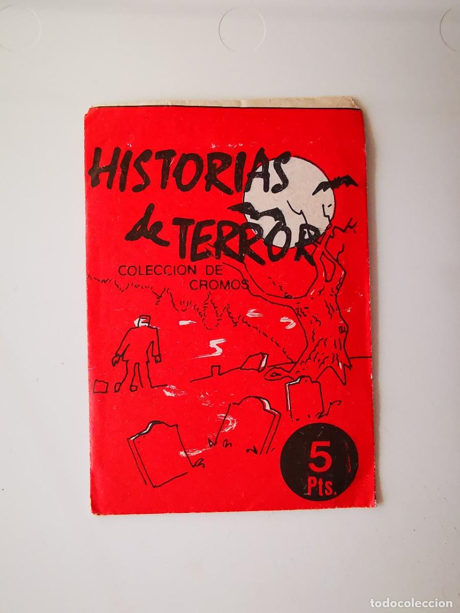 Coleccionismo cromos antiguos: SOBRE PAQUETE DE CROMOS PRECINTADO MONSTRUOS EDIVERSA HISTORIAS DE TERROR UNOPENED WRAPPER