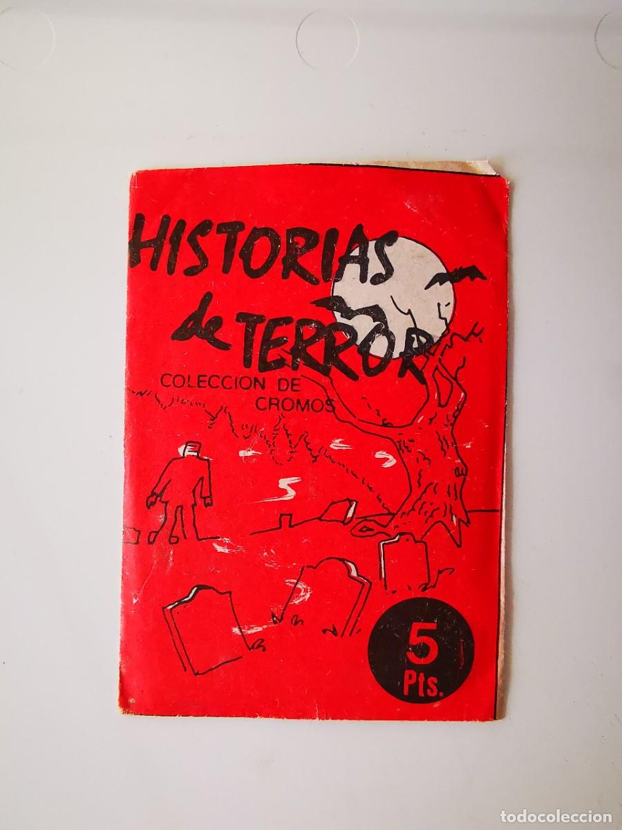 Coleccionismo cromos antiguos: SOBRE PAQUETE DE CROMOS PRECINTADO MONSTRUOS EDIVERSA HISTORIAS DE TERROR UNOPENED WRAPPER