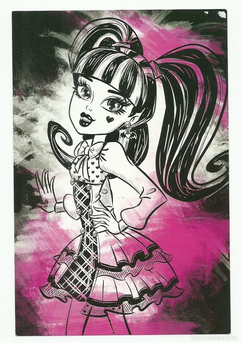 Coleccionismo cromos antiguos: Monster High Cromo postal n&ordm; 086. Panini 2011 - Foto 1