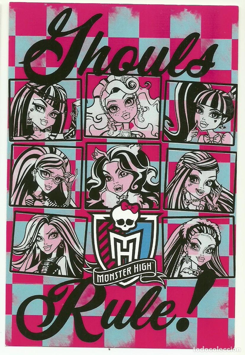 Coleccionismo cromos antiguos: Monster High Cromo postal n&ordm; 099. Panini 2011 - Foto 1