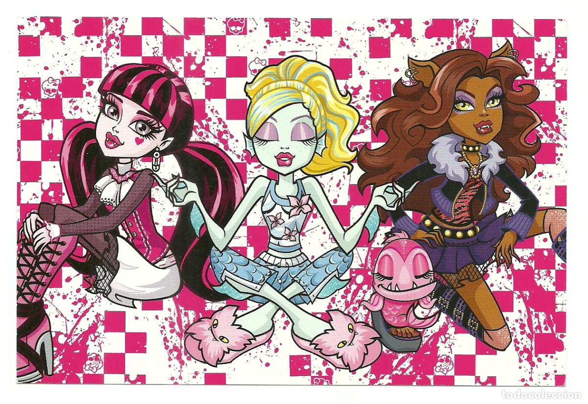 Coleccionismo cromos antiguos: Monster High Cromo postal n&ordm; 077. Panini 2011 - Foto 1