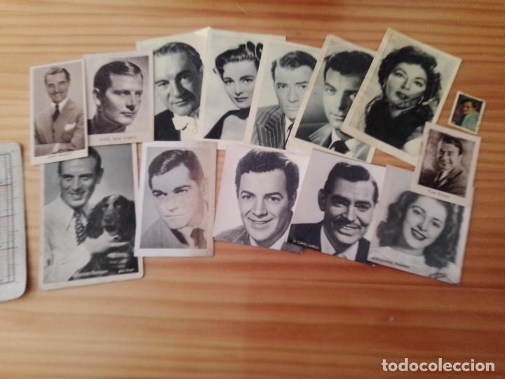 Coleccionismo cromos antiguos: Cine. 14 cromos antiguos - Foto 1