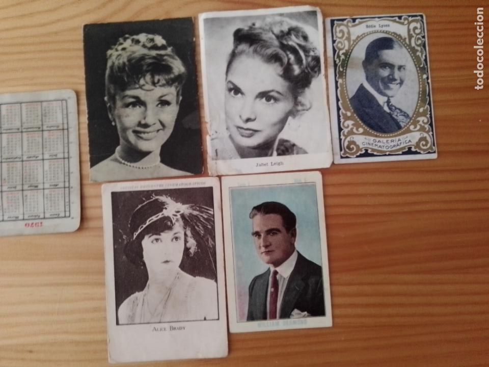 Coleccionismo cromos antiguos: Cine. 5 cromos antiguos - Foto 1