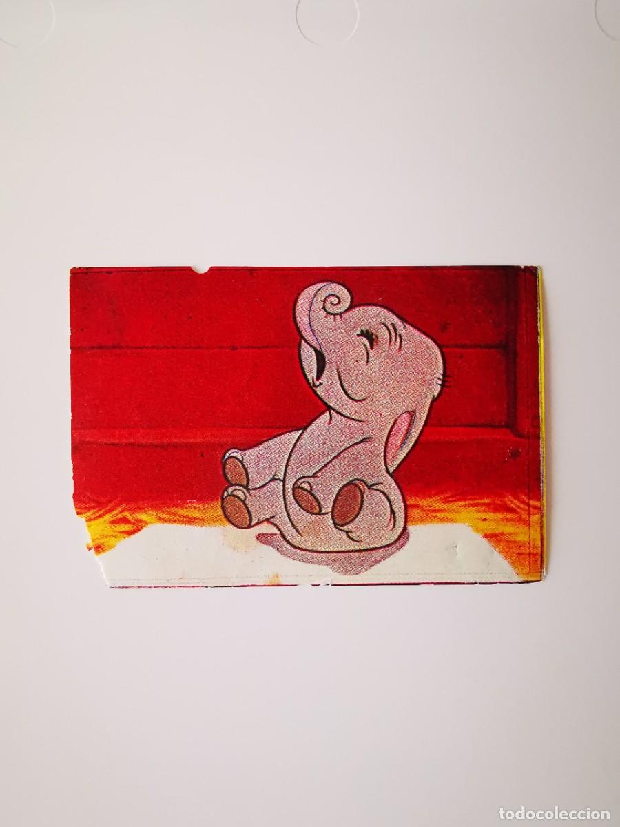 Coleccionismo Cromos antiguos: CROMO SIN PEGAR ALBUM PELICULA WALT DISNEY DUMBO 1966 FHER 26