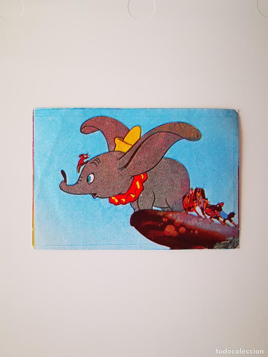 Coleccionismo Cromos antiguos: CROMO SIN PEGAR ALBUM PELICULA WALT DISNEY DUMBO 1966 FHER 118