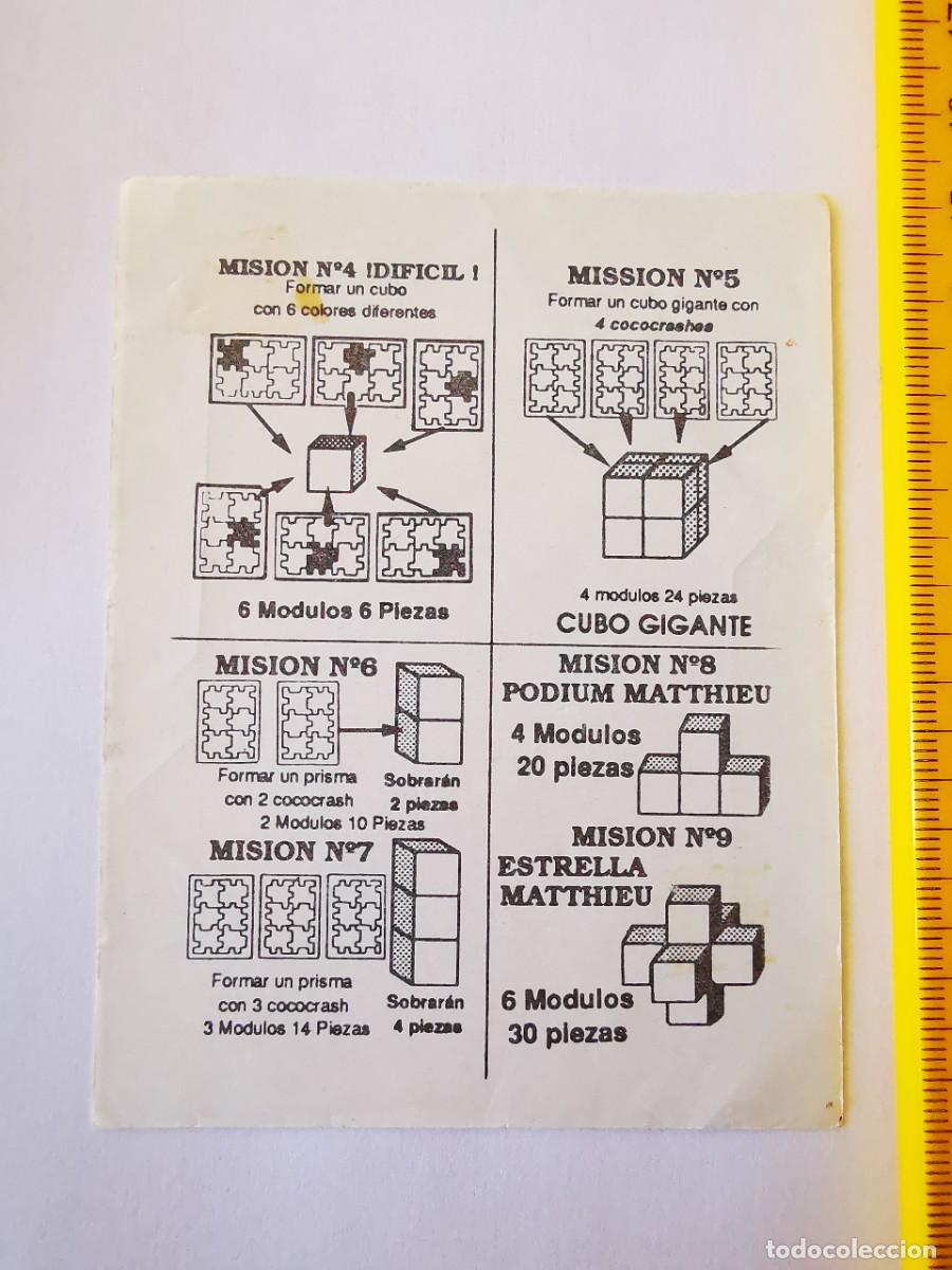 Coleccionismo cromos antiguos: CROMO PEGATINA COCOCRASH DE EVALAND COCO-CRASH MODULO 5 ROJO - Foto 2