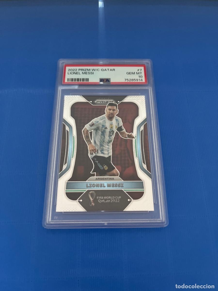 Coleccionismo cromos antiguos: Cromos de messi panini prizm - Foto 1