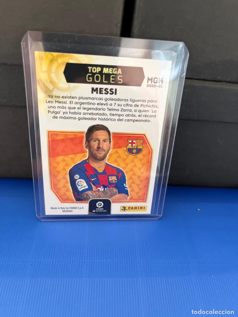 Coleccionismo cromos antiguos: Cromo de messi panini 2020 edici&oacute;n limitada - Foto 2