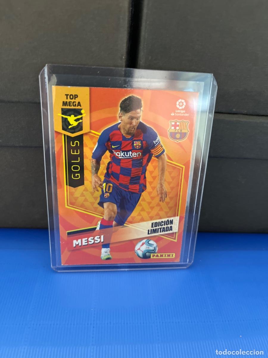 Coleccionismo cromos antiguos: Cromo de messi panini 2020 edici&oacute;n limitada - Foto 1