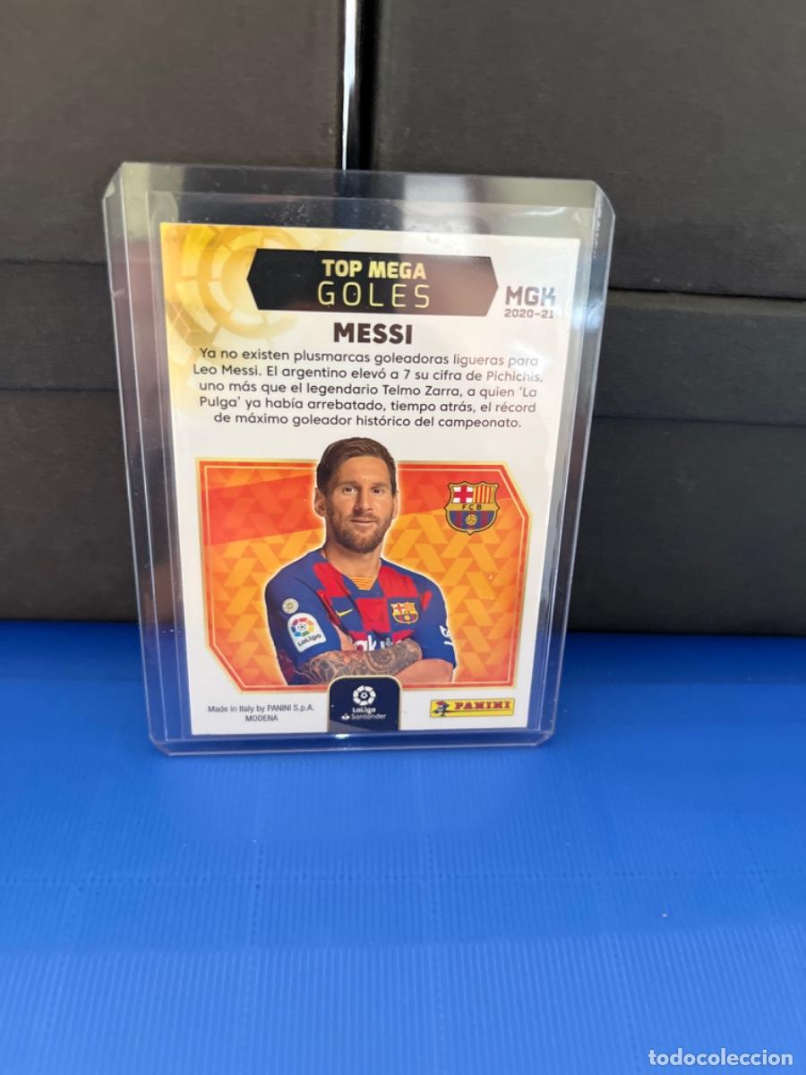 Coleccionismo cromos antiguos: Cromo de messi panini 2020 edici&oacute;n limitada - Foto 2