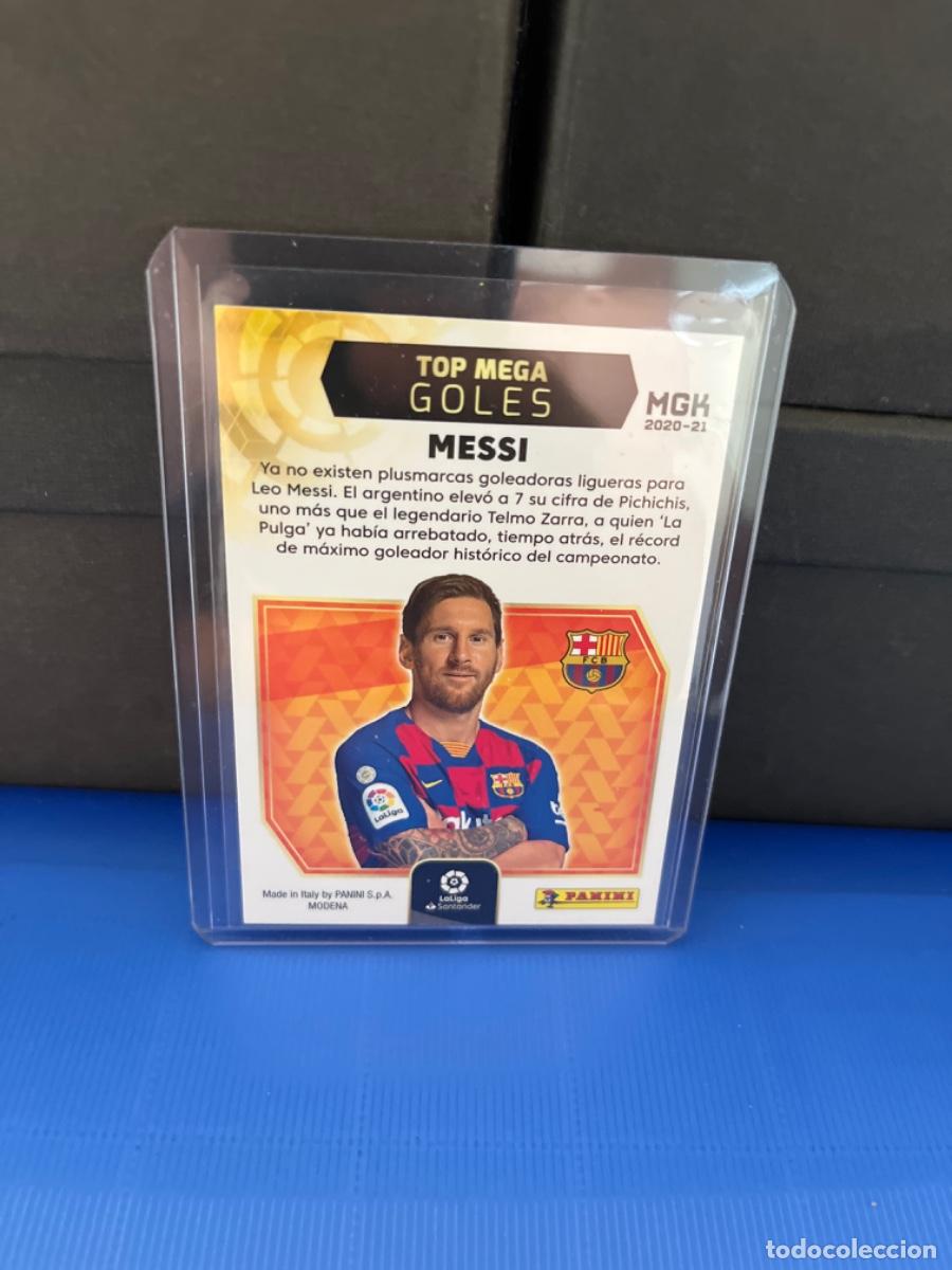 Coleccionismo cromos antiguos: Cromo de messi panini 2020 edici&oacute;n limitada - Foto 2