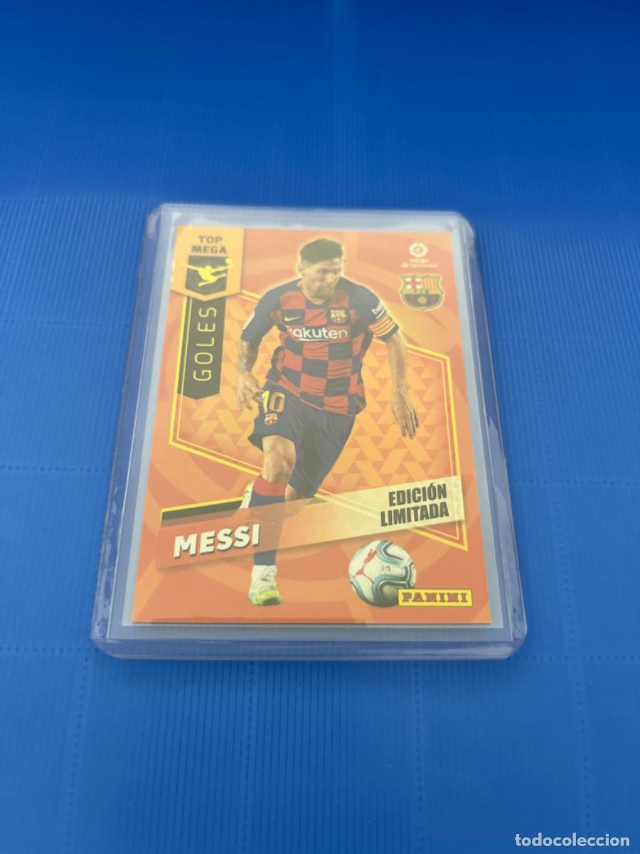 Coleccionismo cromos antiguos: Cromo de messi panini 2020 edici&oacute;n limitada - Foto 1