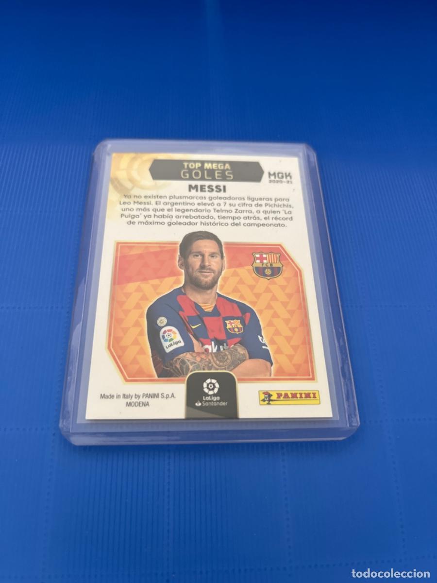 Coleccionismo cromos antiguos: Cromo de messi panini 2020 edici&oacute;n limitada - Foto 2