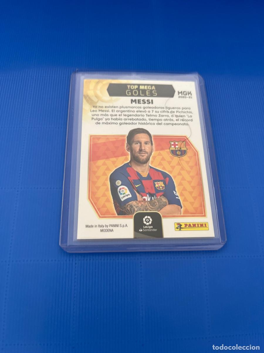 Coleccionismo cromos antiguos: Cromo de messi panini 2020 edici&oacute;n limitada - Foto 2