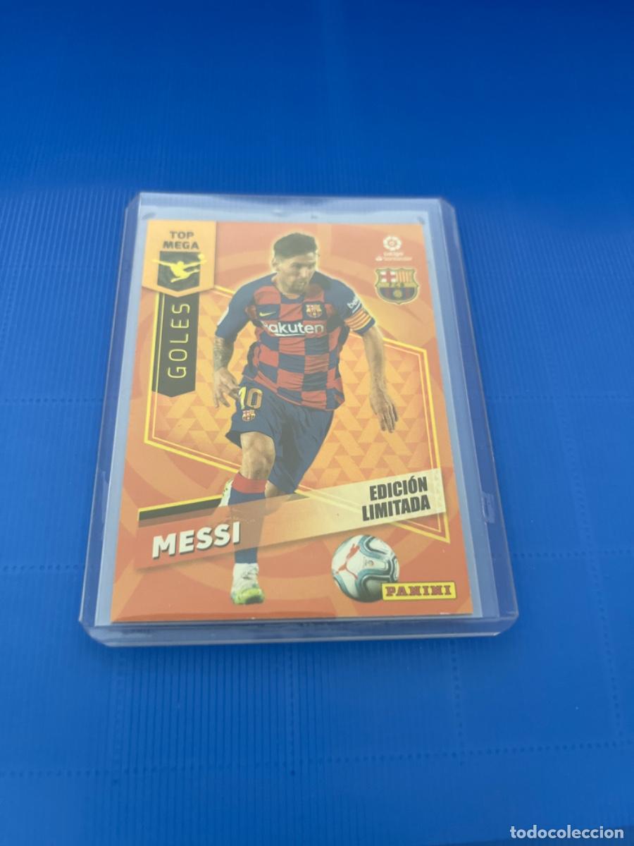 Coleccionismo cromos antiguos: Cromo de messi panini 2020 edici&oacute;n limitada - Foto 1