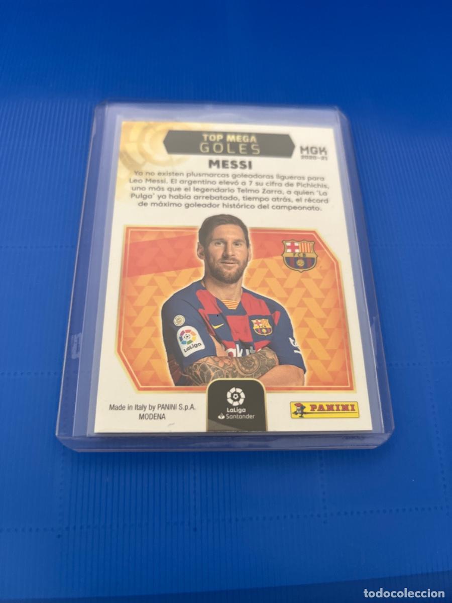 Coleccionismo cromos antiguos: Cromo de messi panini 2020 edici&oacute;n limitada - Foto 2