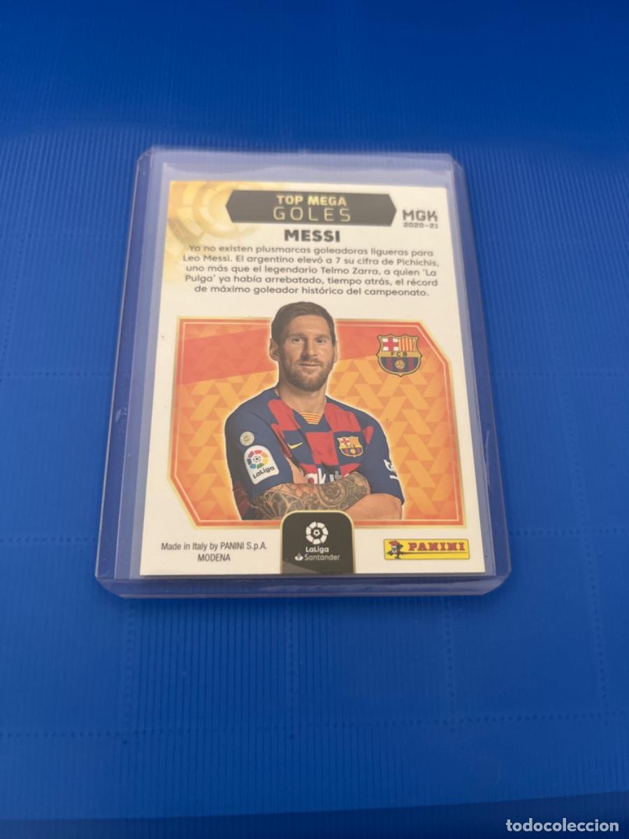 Coleccionismo cromos antiguos: Cromo de messi panini 2020 edici&oacute;n limitada - Foto 2