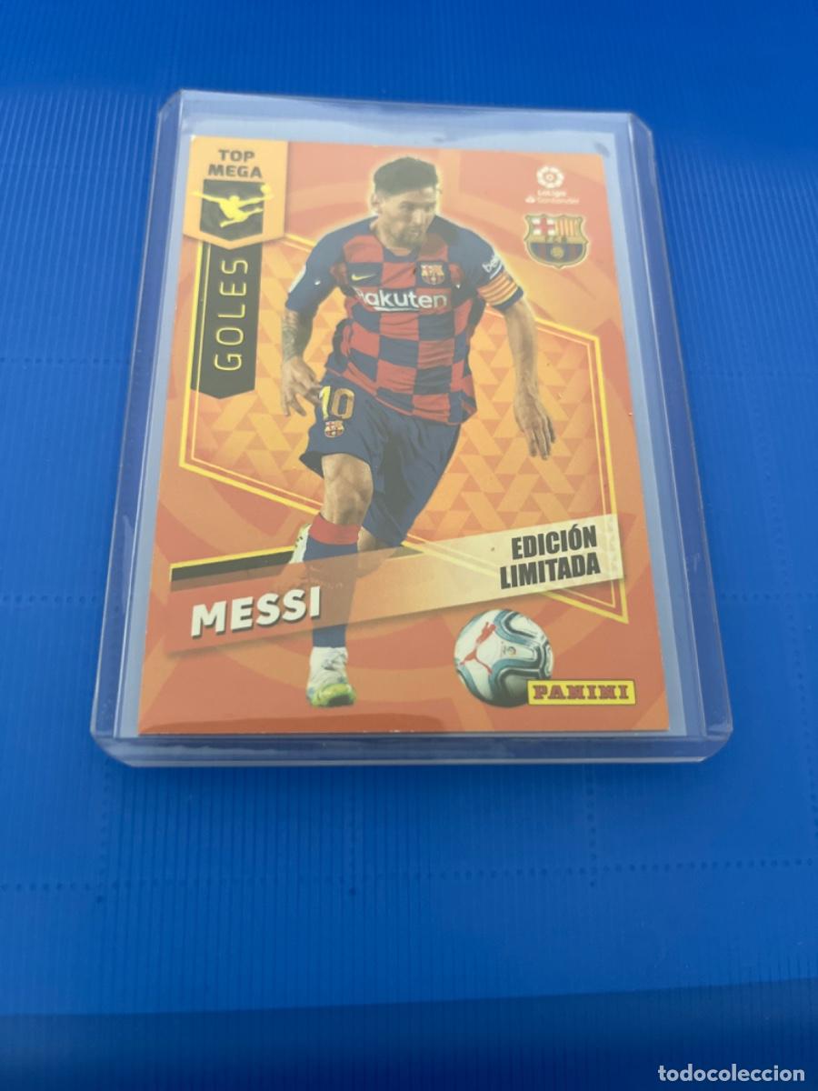 Coleccionismo cromos antiguos: Cromo de messi panini 2020 edici&oacute;n limitada - Foto 1