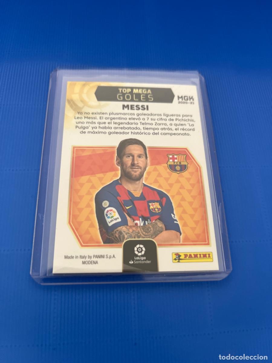 Coleccionismo cromos antiguos: Cromo de messi panini 2020 edici&oacute;n limitada - Foto 2