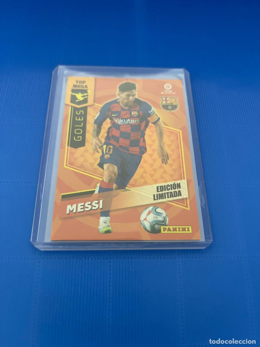 Coleccionismo cromos antiguos: Cromo de messi panini 2020 edici&oacute;n limitada - Foto 1