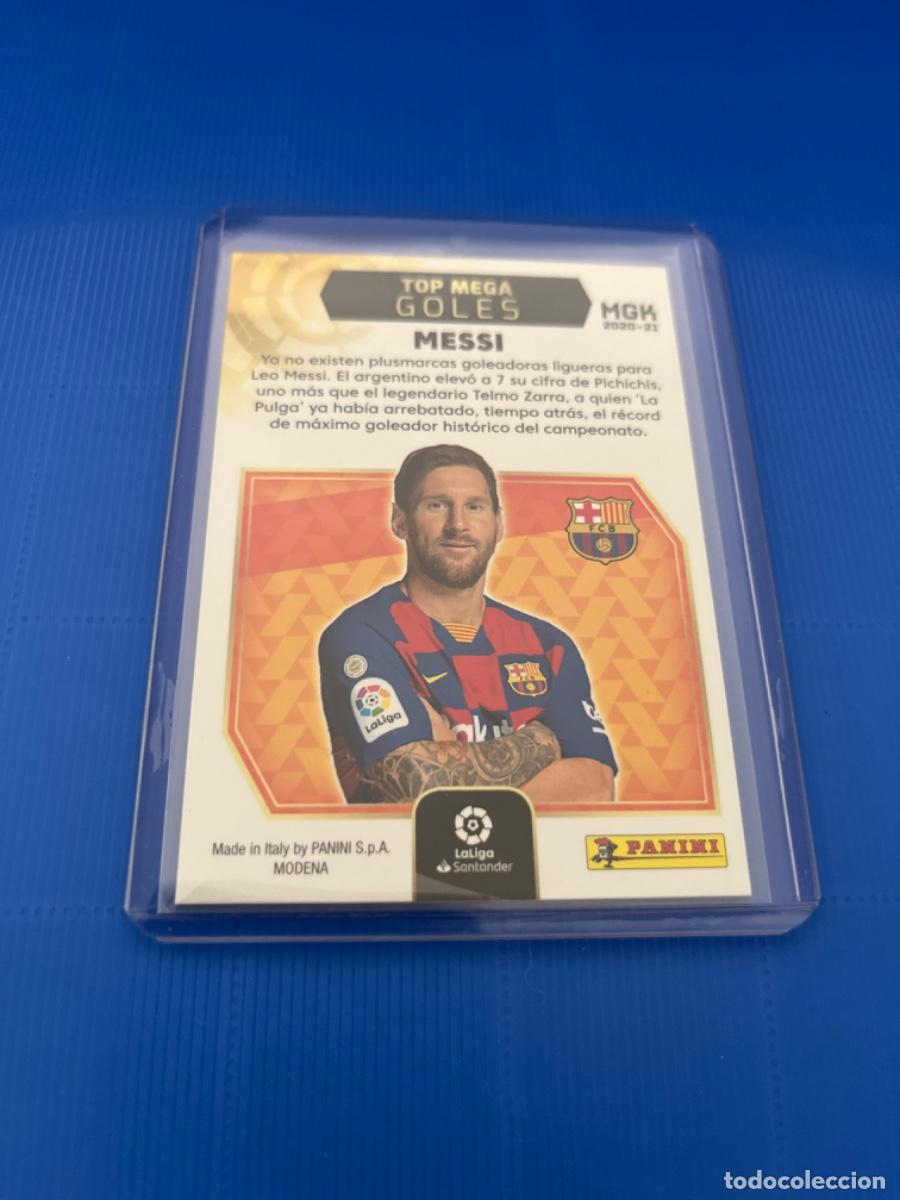 Coleccionismo cromos antiguos: Cromo de messi panini 2020 edici&oacute;n limitada - Foto 2