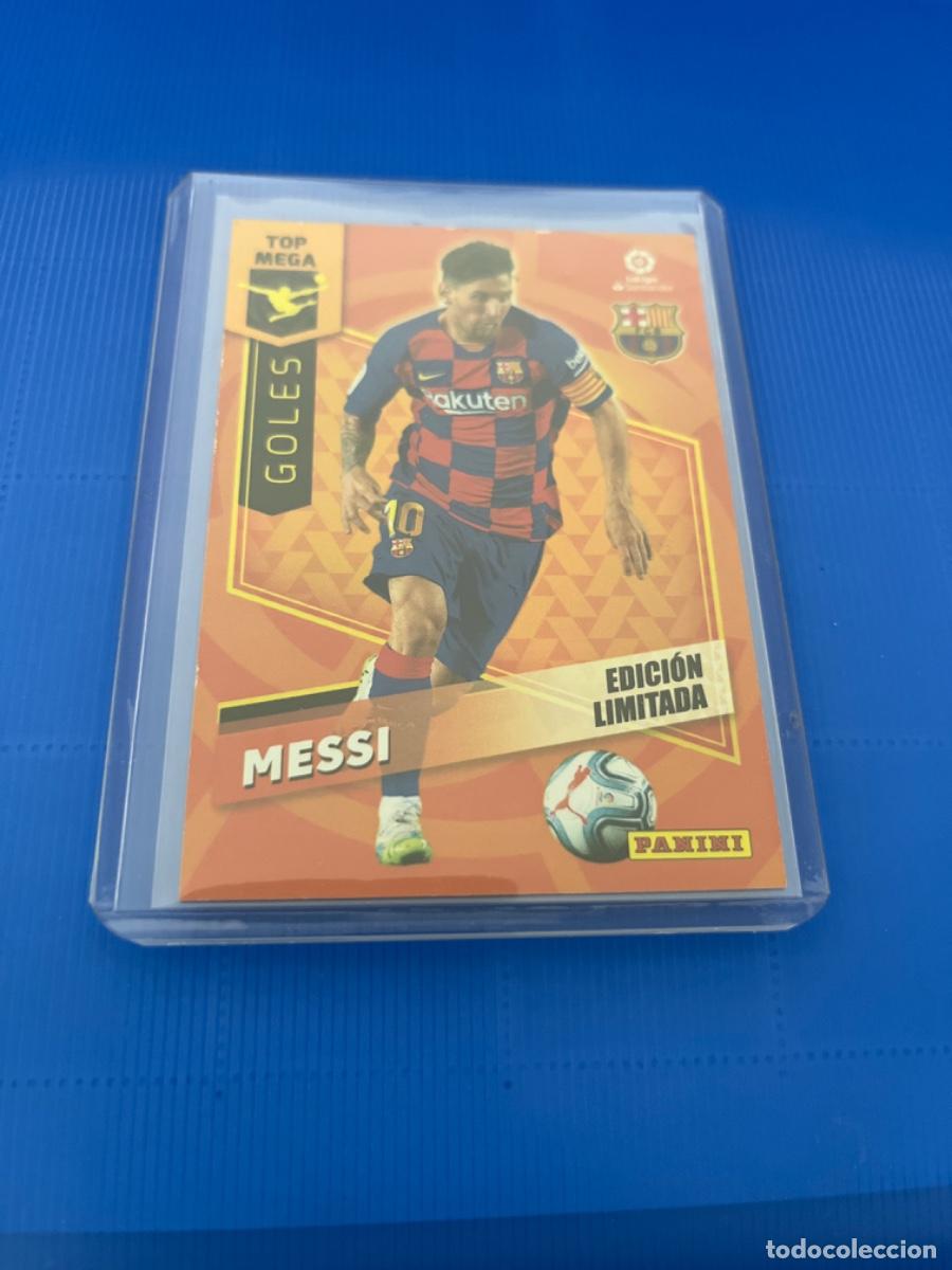 Coleccionismo cromos antiguos: Cromo de messi panini 2020 edici&oacute;n limitada - Foto 1