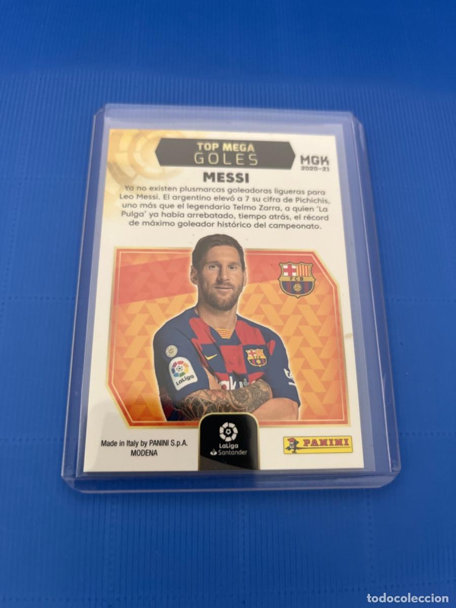 Coleccionismo cromos antiguos: Cromo de messi panini 2020 edici&oacute;n limitada - Foto 2