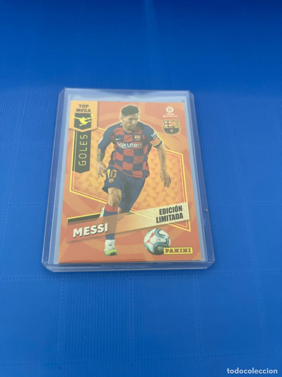 Coleccionismo cromos antiguos: Cromo de messi panini 2020 edici&oacute;n limitada - Foto 1