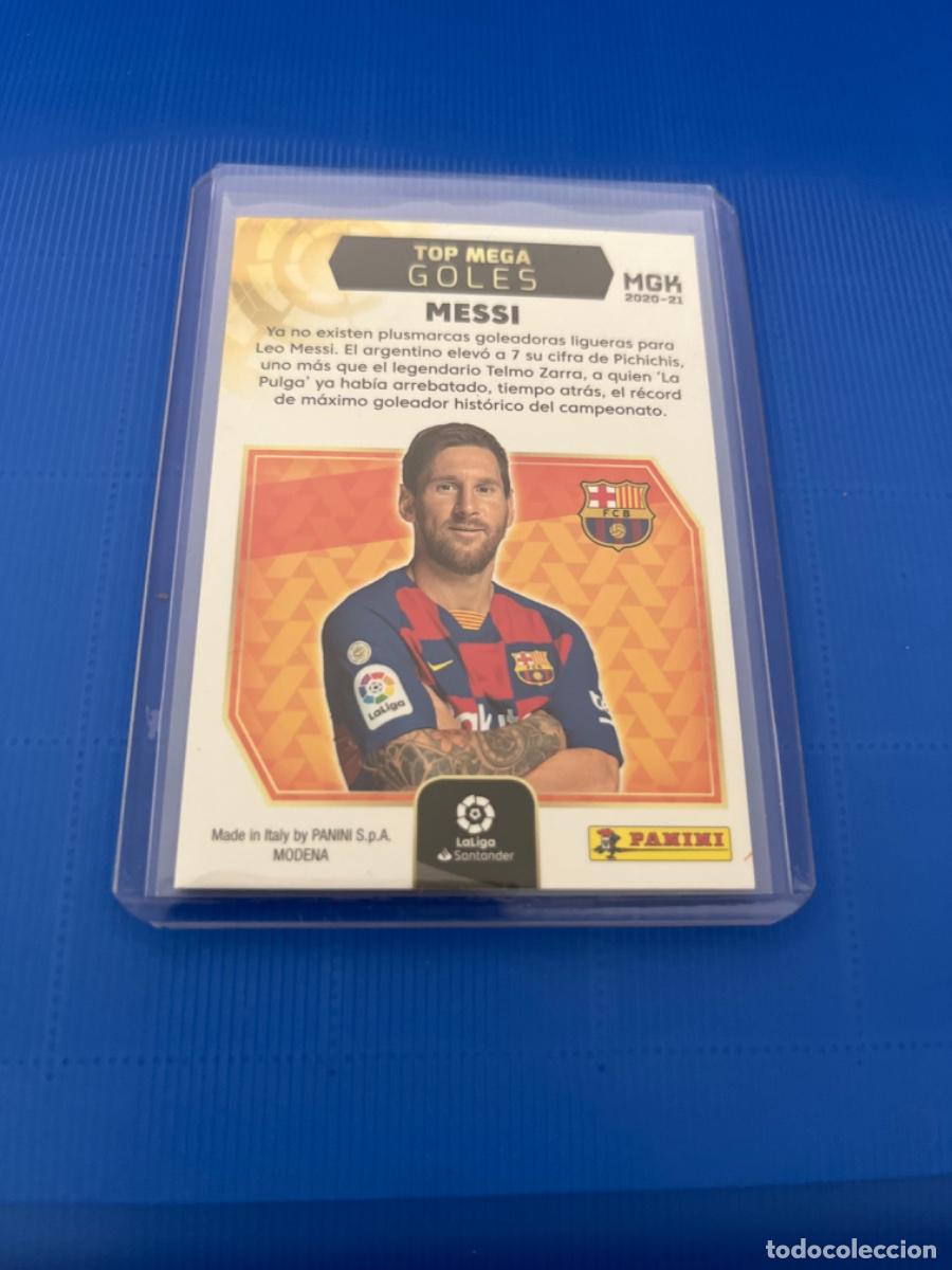 Coleccionismo cromos antiguos: Cromo de messi panini 2020 edici&oacute;n limitada - Foto 2