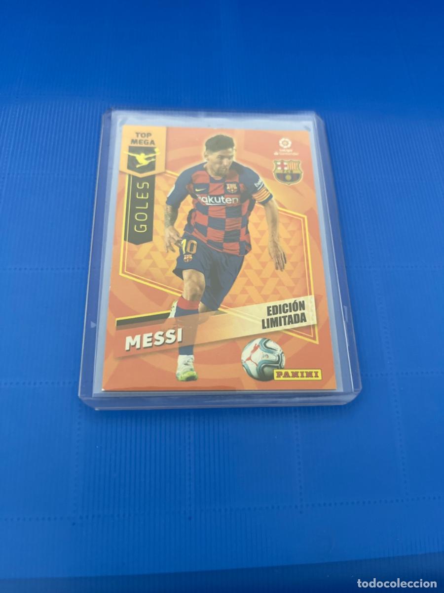 Coleccionismo cromos antiguos: Cromo de messi panini 2020 edici&oacute;n limitada - Foto 1