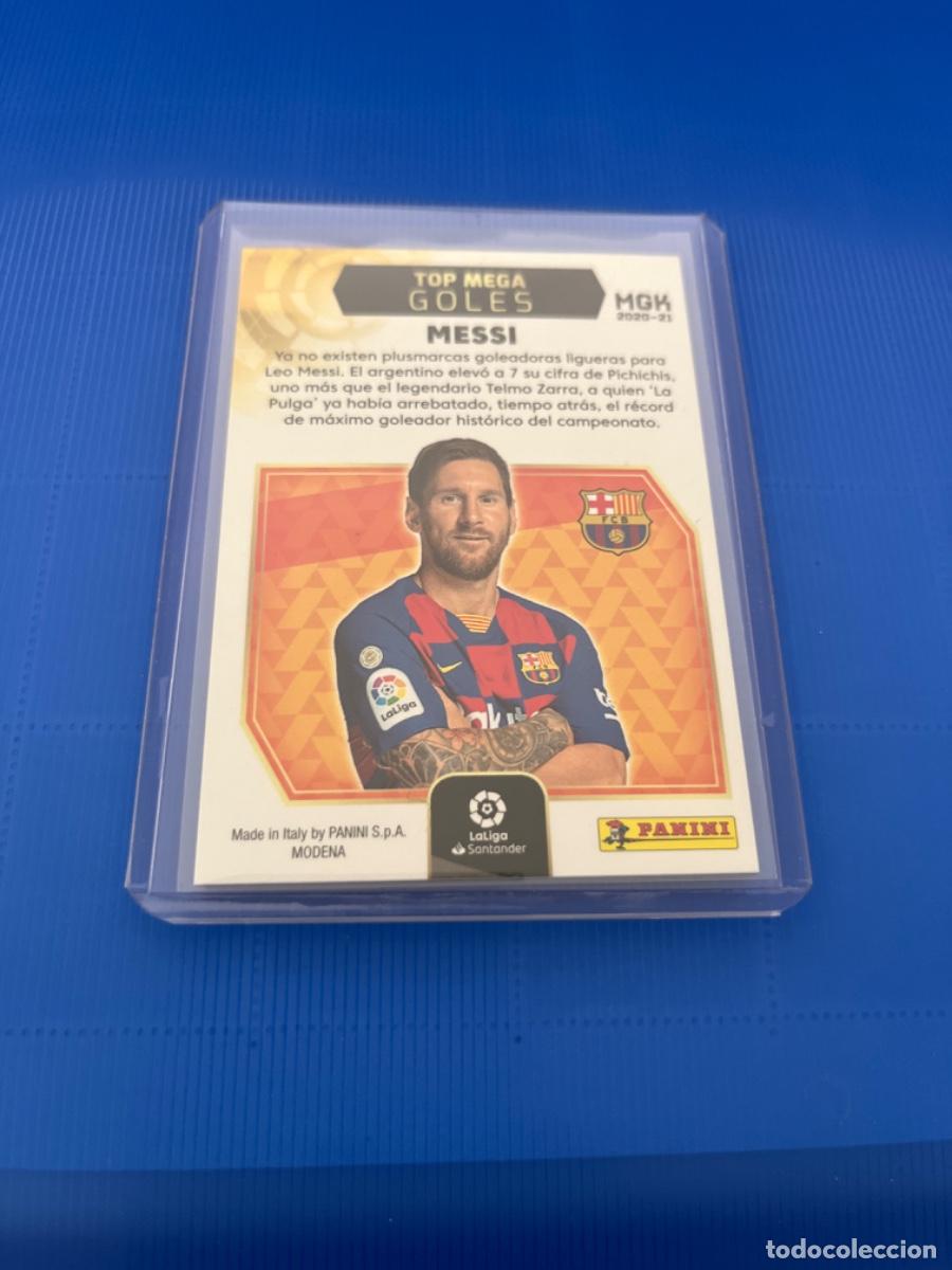 Coleccionismo cromos antiguos: Cromo de messi panini 2020 edici&oacute;n limitada - Foto 2