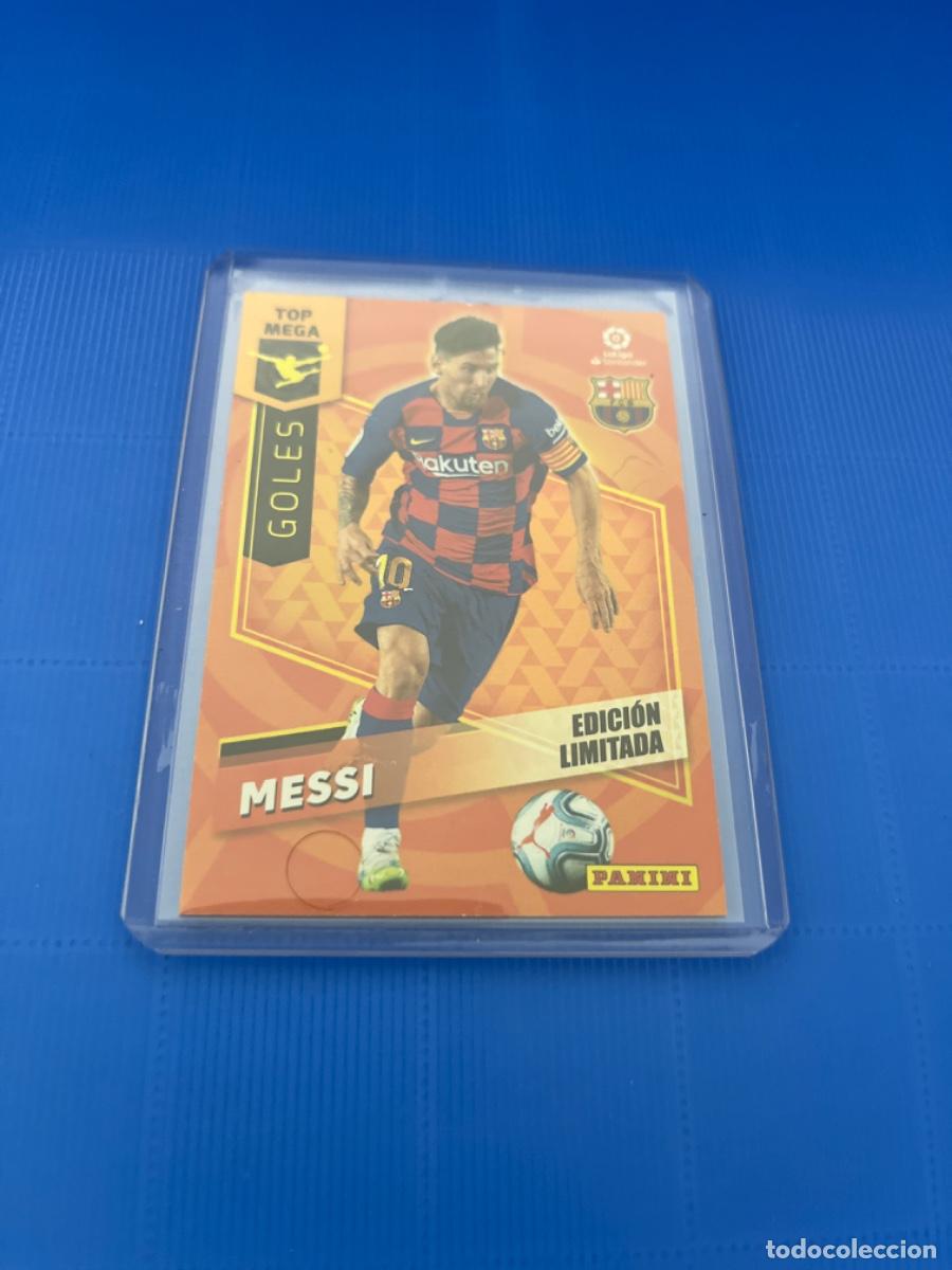 Coleccionismo cromos antiguos: Cromo de messi panini 2020 edici&oacute;n limitada - Foto 1