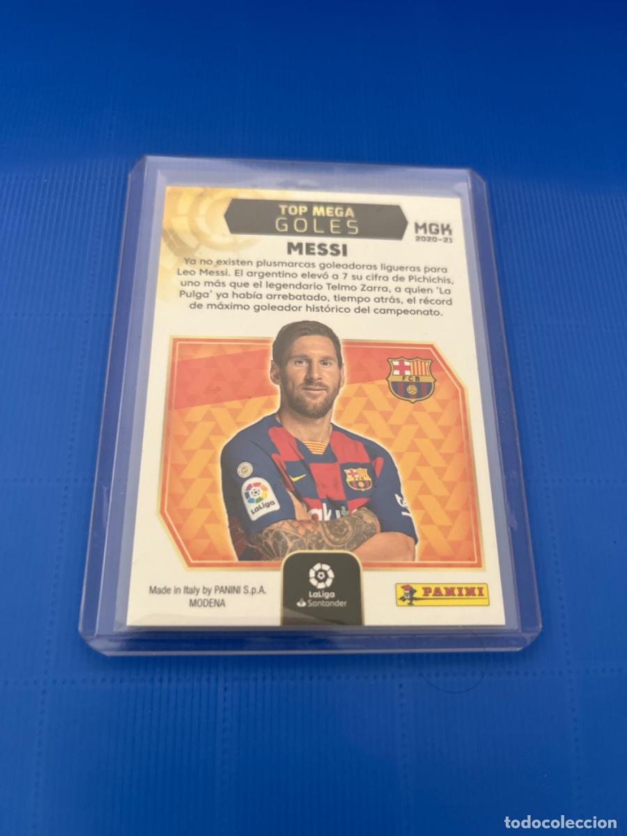 Coleccionismo cromos antiguos: Cromo de messi panini 2020 edici&oacute;n limitada - Foto 2