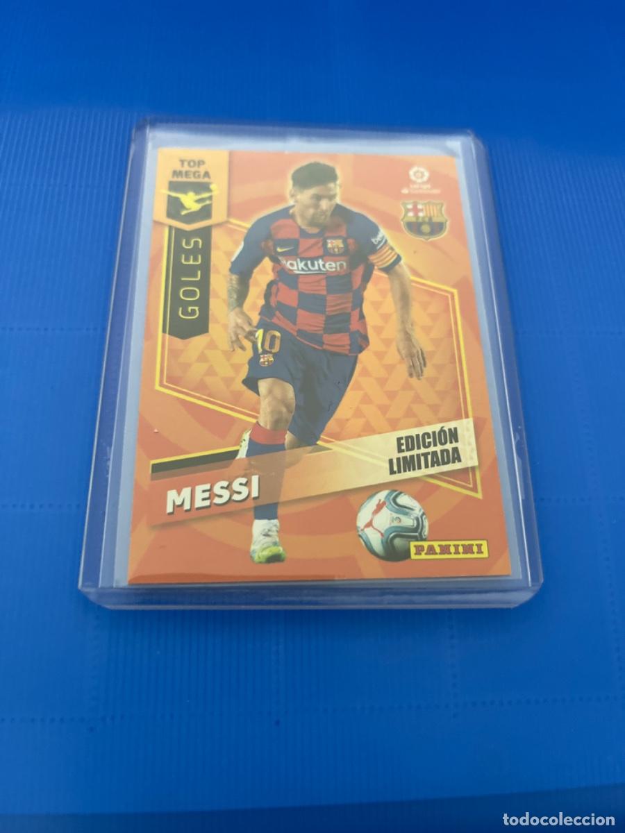 Coleccionismo cromos antiguos: Cromo de messi panini 2020 edici&oacute;n limitada - Foto 1