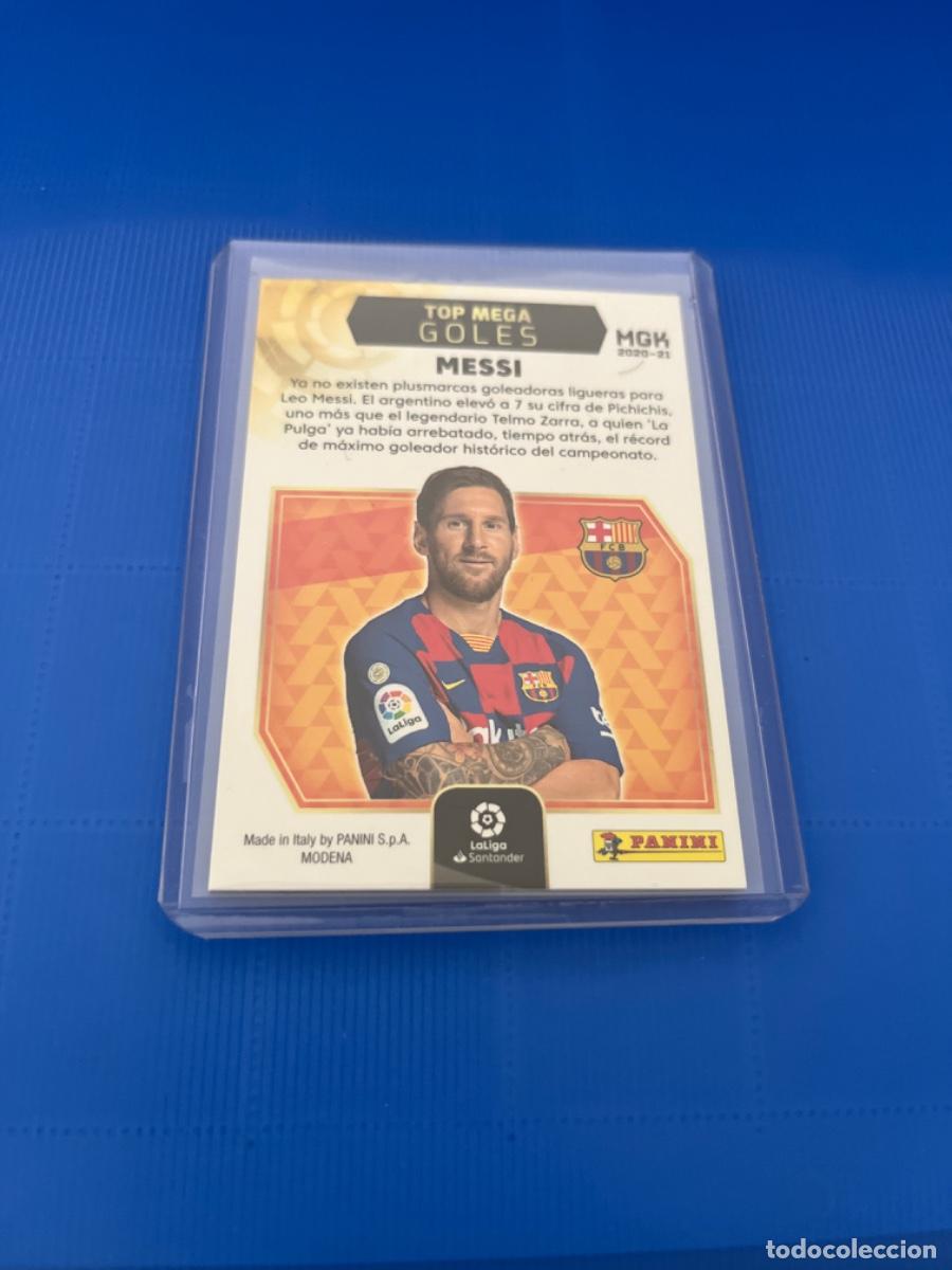 Coleccionismo cromos antiguos: Cromo de messi panini 2020 edici&oacute;n limitada - Foto 2