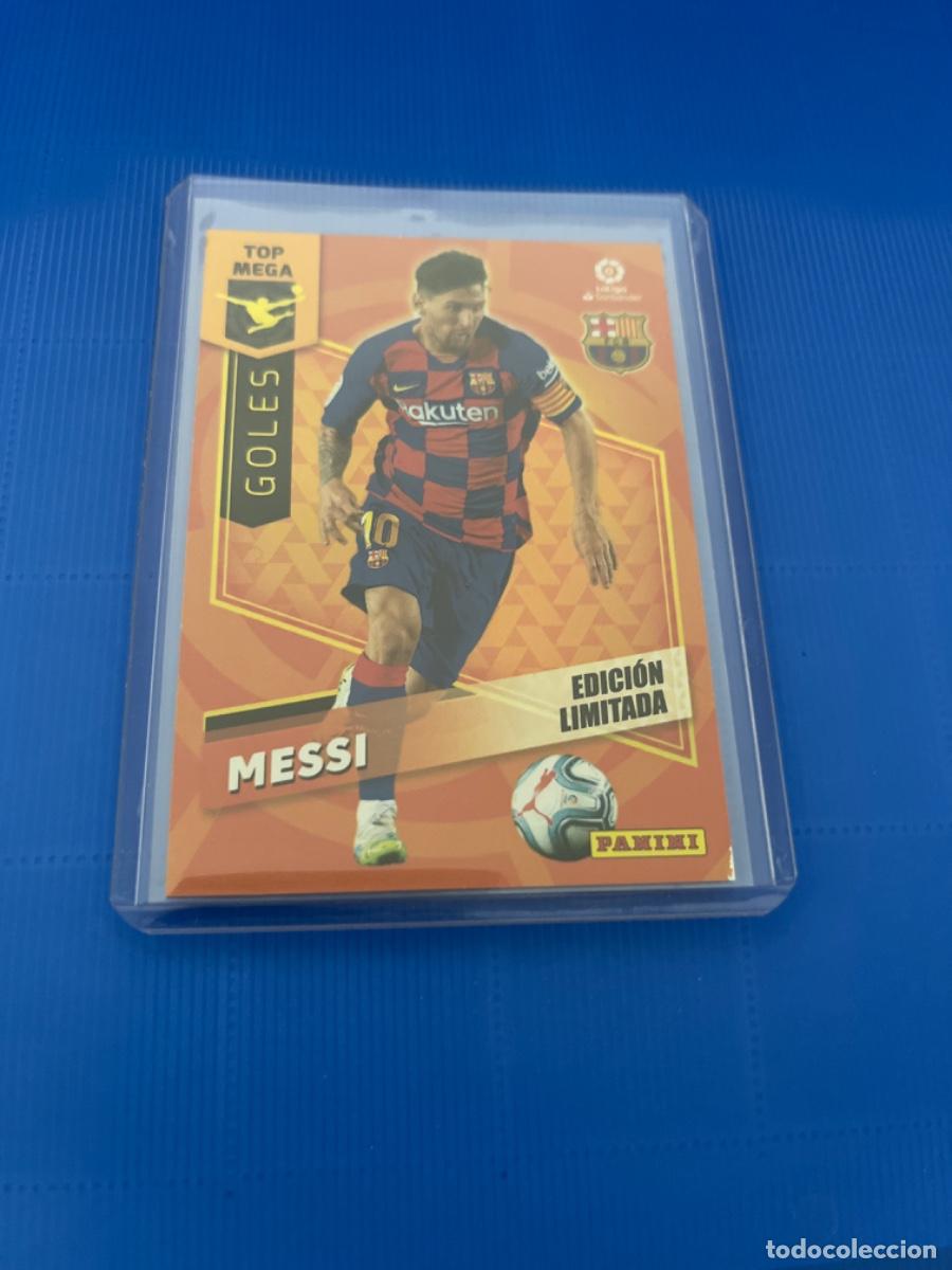 Coleccionismo cromos antiguos: Cromo de messi panini 2020 edici&oacute;n limitada - Foto 1
