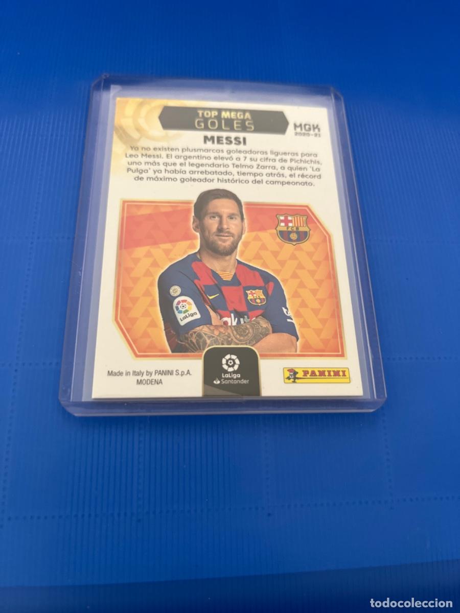 Coleccionismo cromos antiguos: Cromo de messi panini 2020 edici&oacute;n limitada - Foto 2