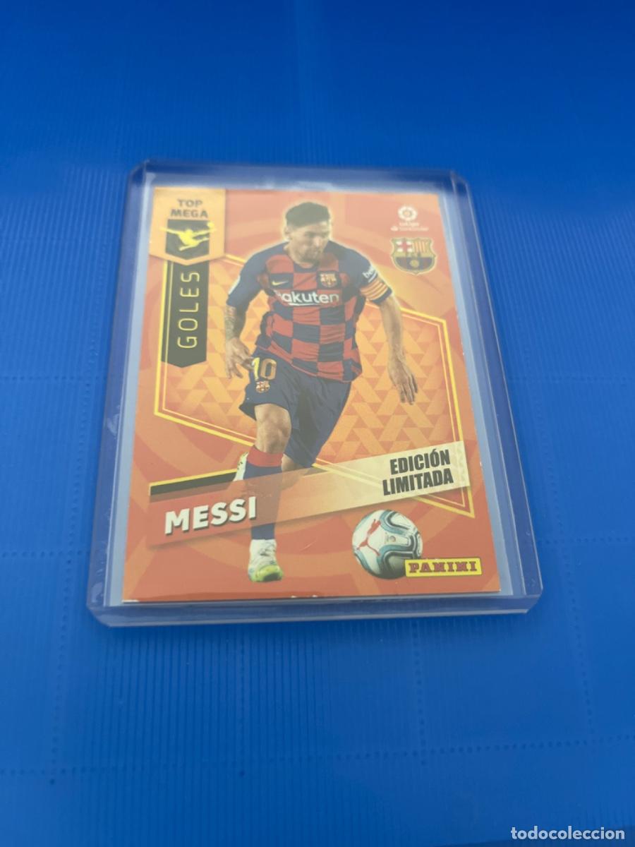 Coleccionismo cromos antiguos: Cromo de messi panini 2020 edici&oacute;n limitada - Foto 1