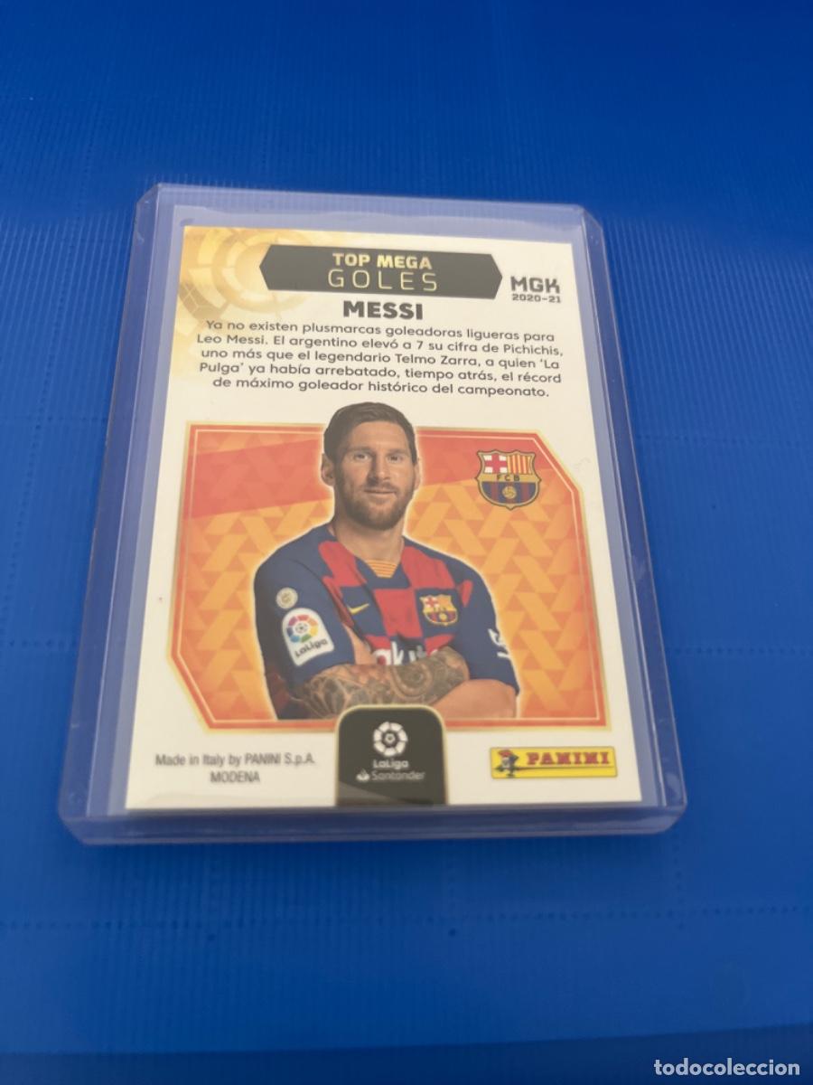 Coleccionismo cromos antiguos: Cromo de messi panini 2020 edici&oacute;n limitada - Foto 2
