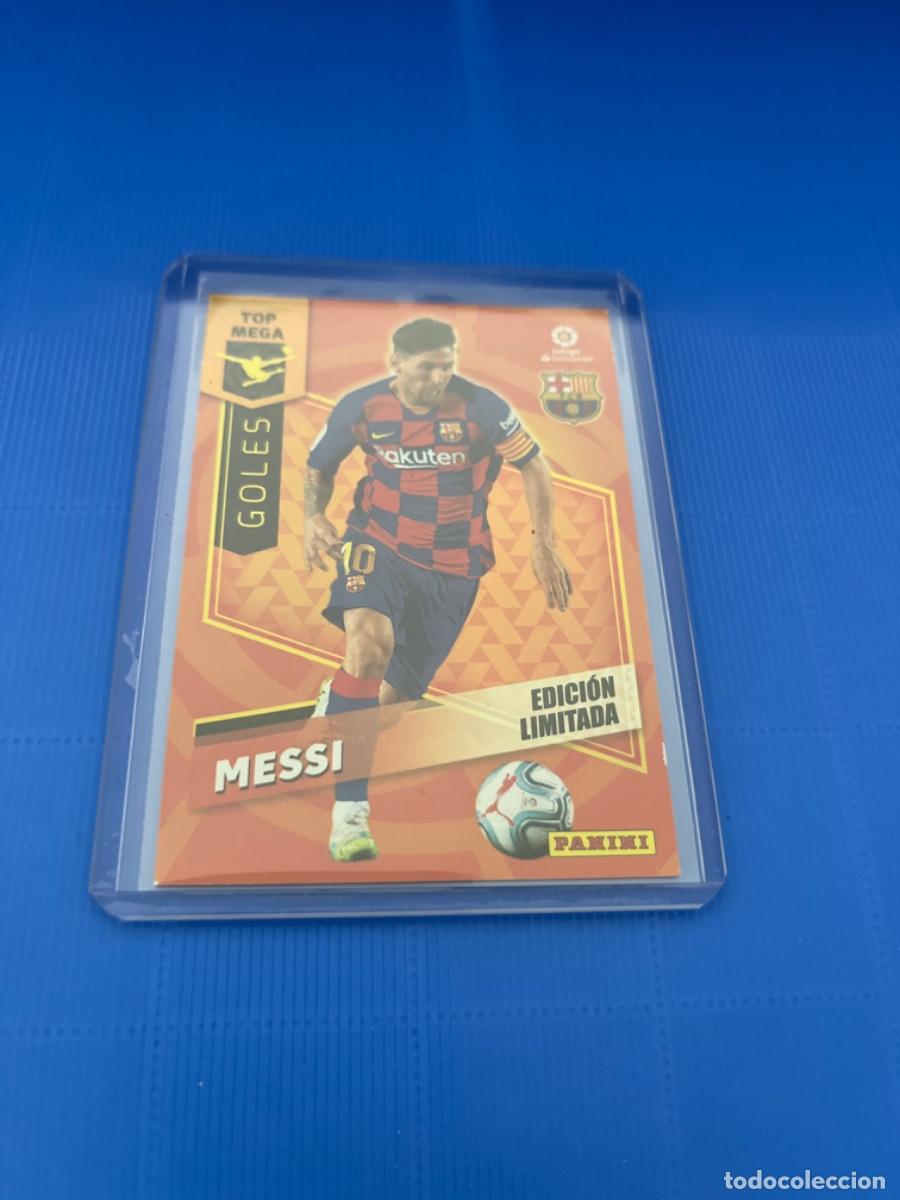 Coleccionismo cromos antiguos: Cromo de messi panini 2020 edici&oacute;n limitada - Foto 1