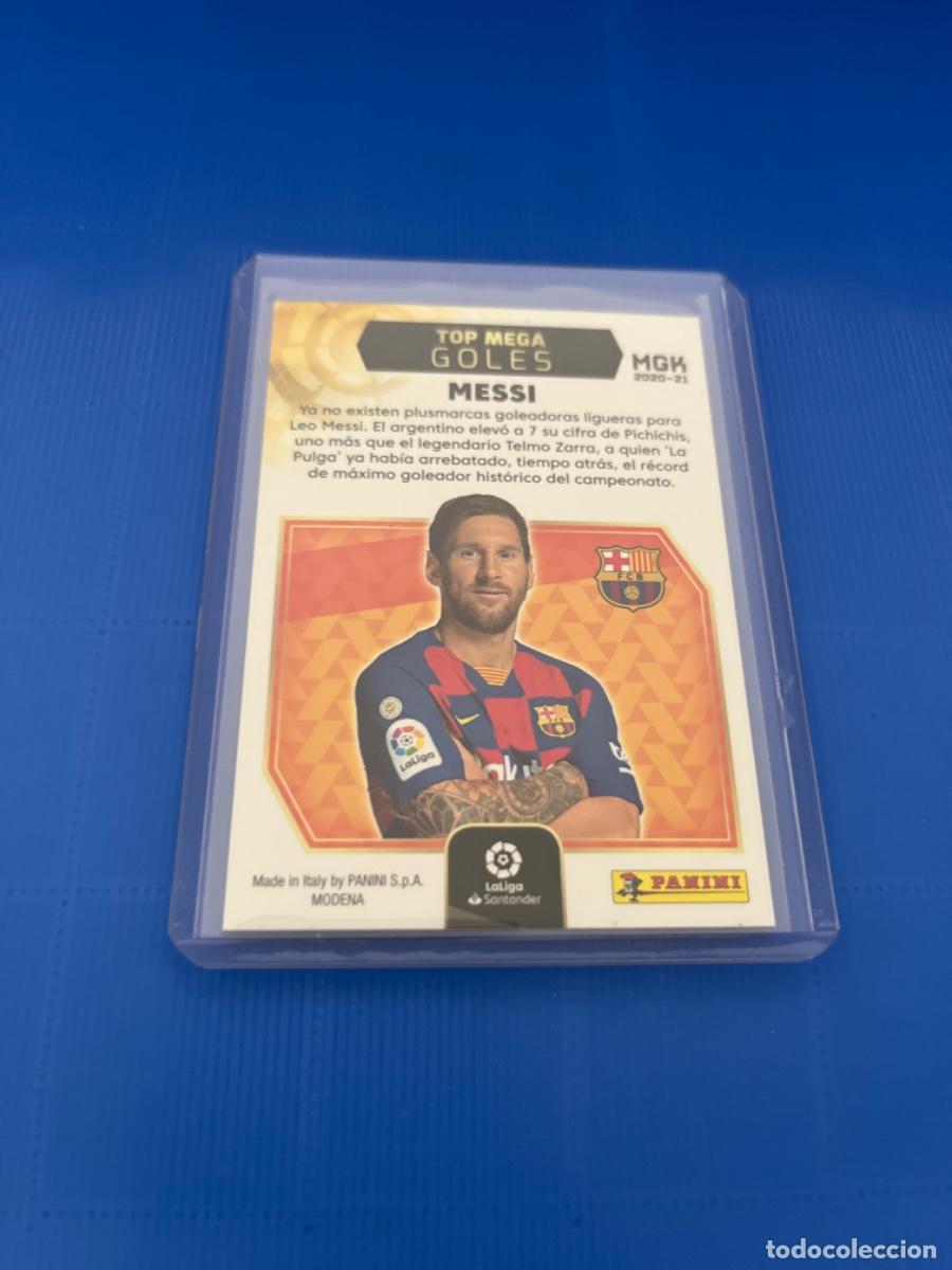 Coleccionismo cromos antiguos: Cromo de messi panini 2020 edici&oacute;n limitada - Foto 2