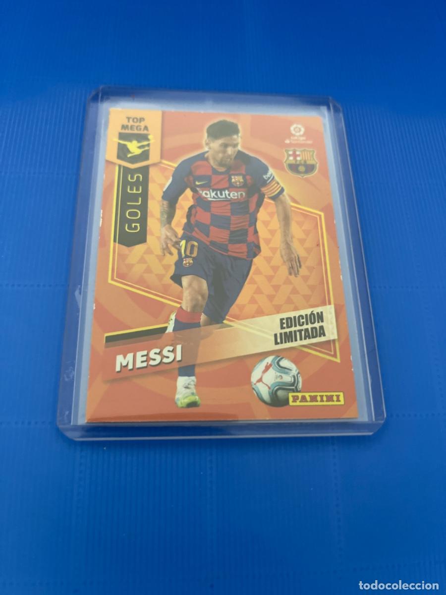 Coleccionismo cromos antiguos: Cromo de messi panini 2020 edici&oacute;n limitada - Foto 1