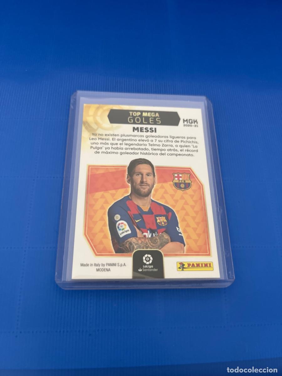 Coleccionismo cromos antiguos: Cromo de messi panini 2020 edici&oacute;n limitada - Foto 2